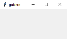 guizero App widget