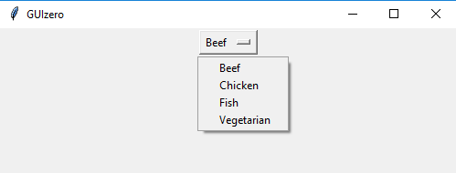 Combo on Windows