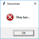 Info popup