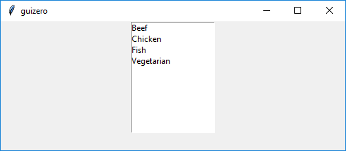 ListBox on Windows