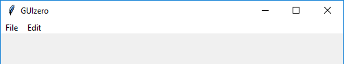 Top level menu on Windows