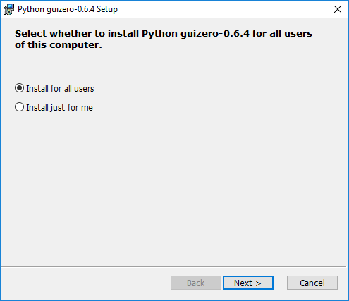 windows msi installer step 1